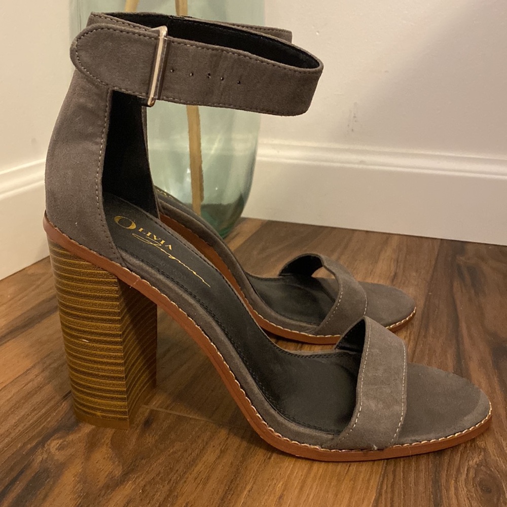 Olivia Ferguson Ankle Strap Block Heel